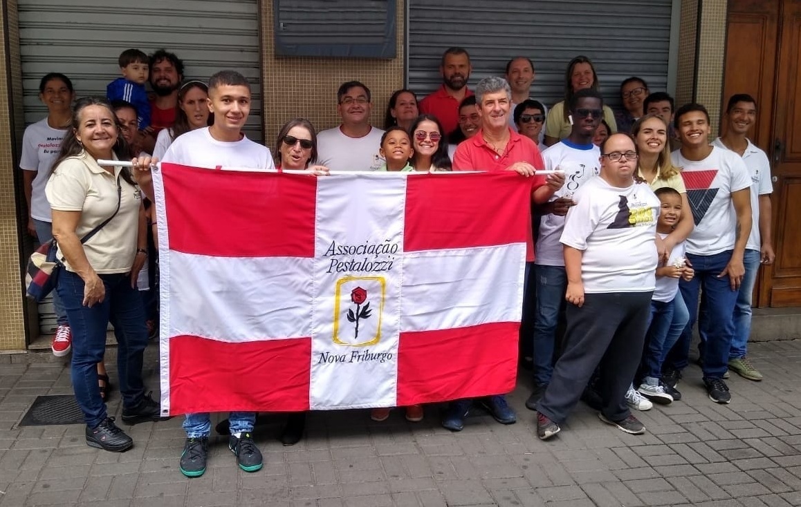 Foto desfile aniversário de Nova Friburgo.